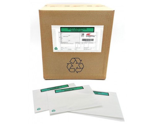 CAJA 1000 SOBRES ADHESIVOS PACK LIST 100% PAPEL 240X170 MM IMPRESO DOCUMENTOS PACKING LIST S2758 F-P (Espera 4 dias)